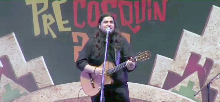 WALTER CASTRO./ Ganador Pre Cosqu&iacute;n 2020, solista vocal masculino.
