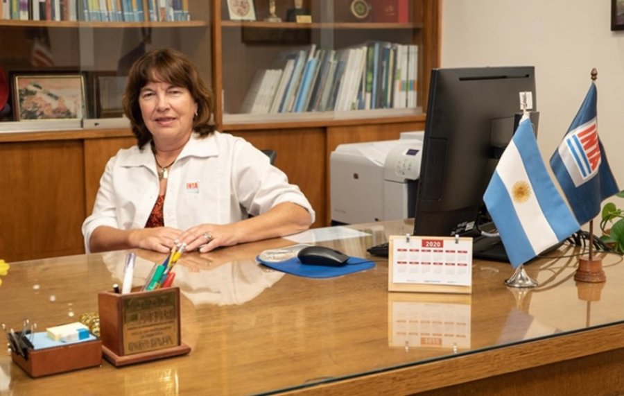 FOTO ARCHIVO SUSANA MIRASSOU. La presidenta del INTA y uno de los principales desafíos.  FOTO ARCHIVO INTA. El instituto es presidido por una mujer.