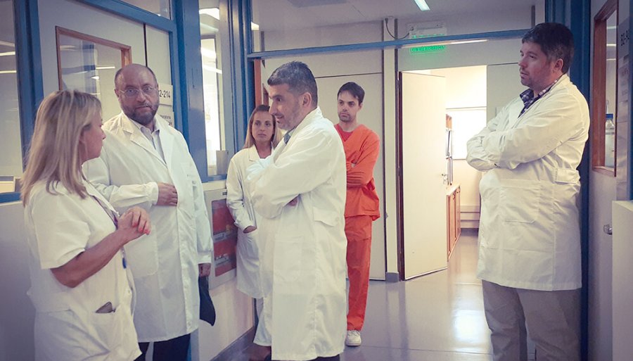 FOTO INTERNET REUNION. Celebrada en el Laboratorio Nacional del Senasa.