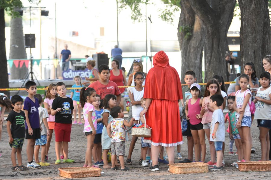 PUBLICO INFANTIL. Marc&oacute; presencia en la convocatoria.