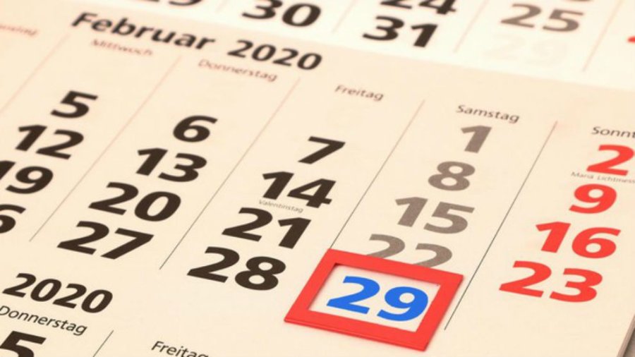 FOTO INTERNET CELEBRACION.  El 29 de febrero, en una jornada especial para muchos.  FOTO INTERNET CALENDARIO. As&iacute; figura cada cuatro a&ntilde;os.