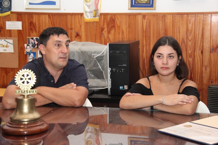 FOTO J. BARRERA// ANUNCIOS. Alejandro Karchesky y Candela  Sudano.
