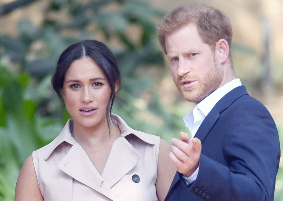 FOTO INTERNET PRINCIPE HARRY Y MEGAN MARKLE. Distanciados.