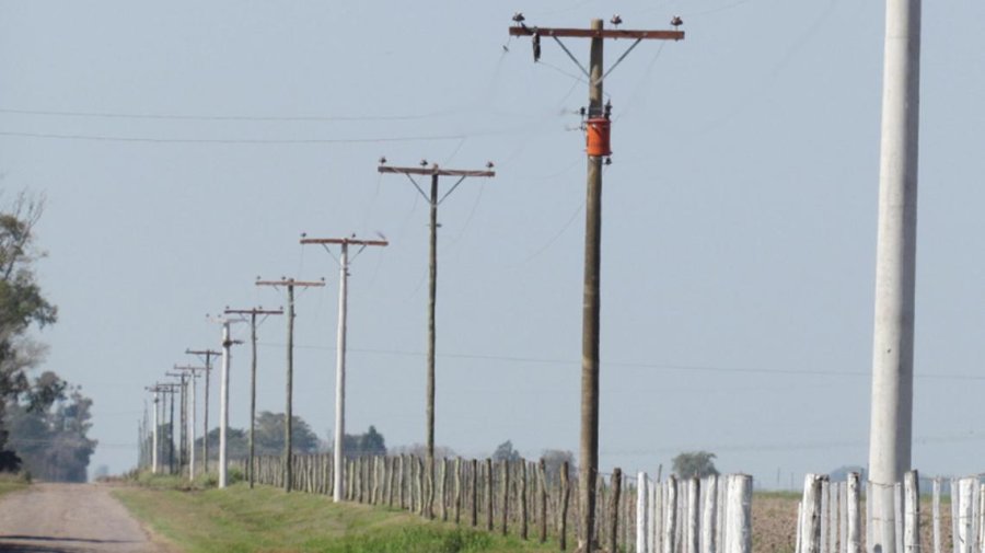 FOTO PRENSA COMUNA// ELECTRICIDAD./ La zona rural es blanco de robo de las l&iacute;neas el&eacute;ctricas.
