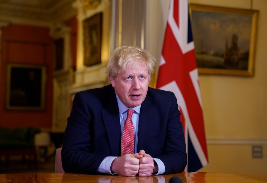 FOTO ARCHIVO BORIS JOHNSON. Recibi&oacute; ayer el alta m&eacute;dica.