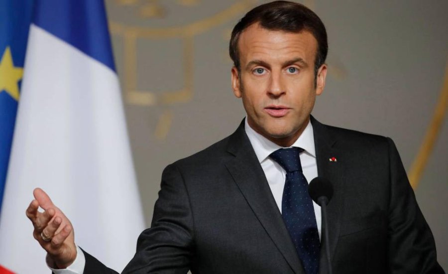 FOTO FP EMMANUEL MACRON. El Presidente de Francia.