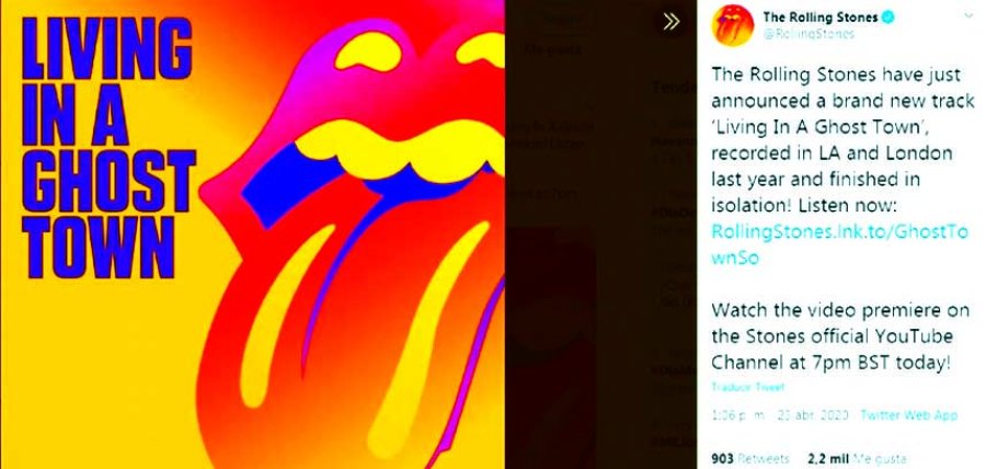 MENSAJE// Fue publicado por la banda en su cuenta oficial de Twitter.