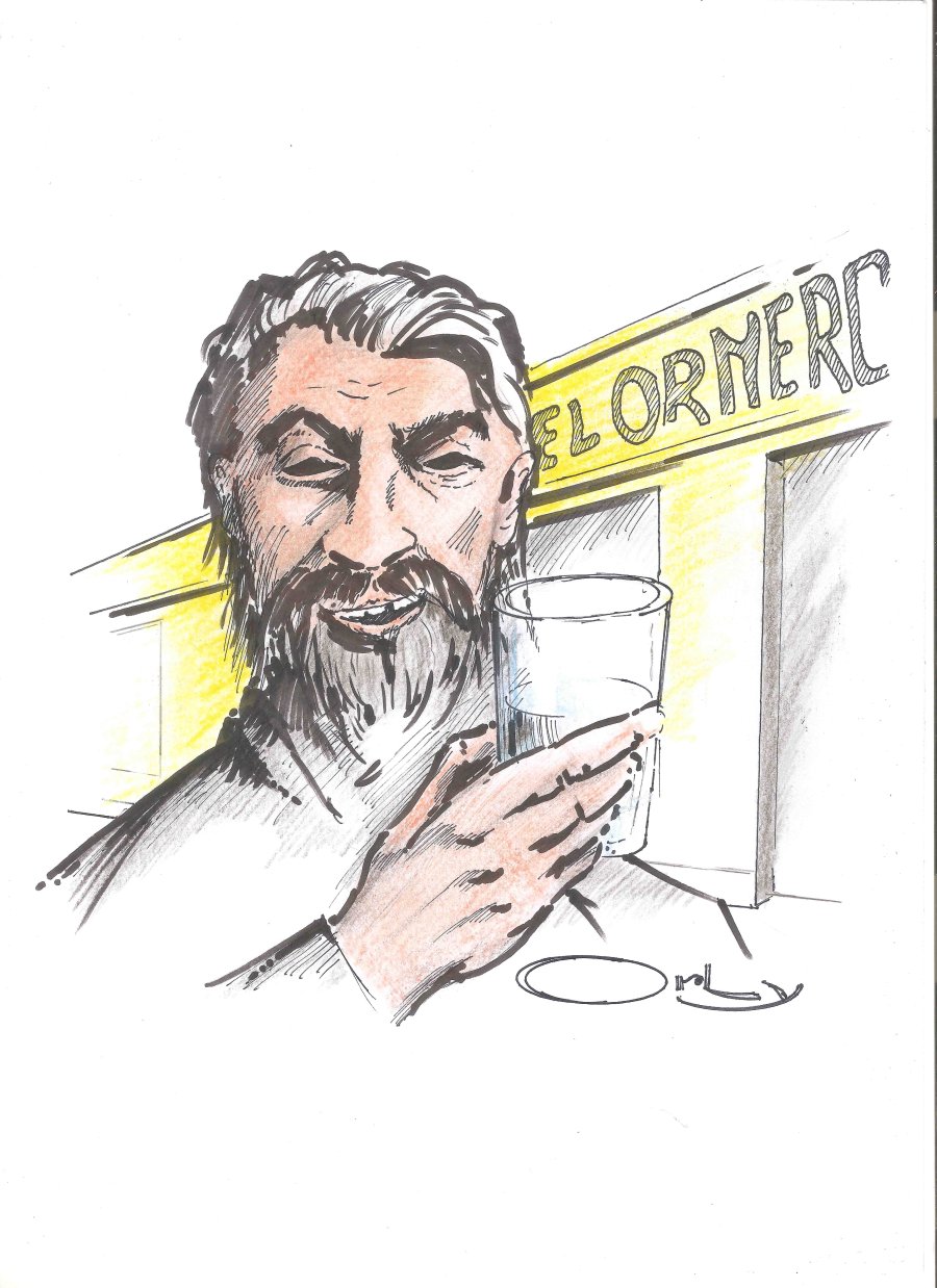 ILUSTRACION DEL AUTOR// PURO CUENTO// La historia result&oacute; un artilugio para conseguir bebidas gratis.