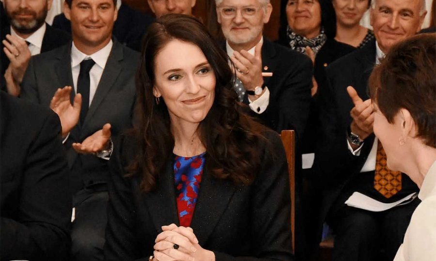 FOTO REUTERS JACINDA ARDERN. Sostuvo que "no hay grandes contagios" en Nueva Zelanda.