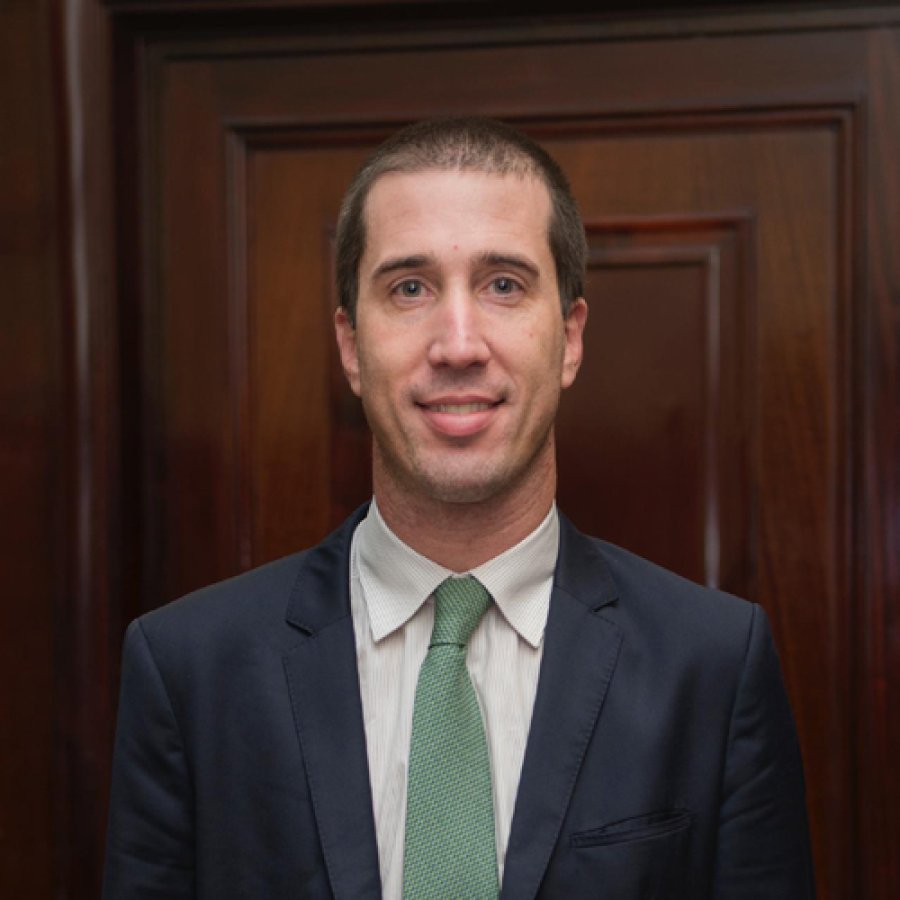 FOTO LA OPINION DR. PABLO LORENZETTI. El profesional matriculado en el Colegio de Abogados de Rafaela.