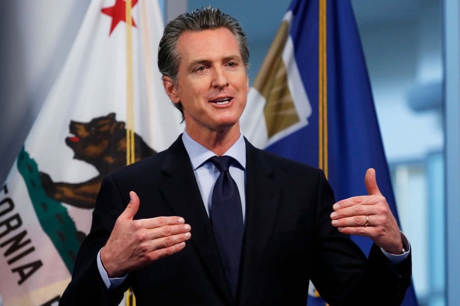 FOTO AFP GAVIN NEWSOM. El gobernador californiano destinó 125 millones de dólares.
