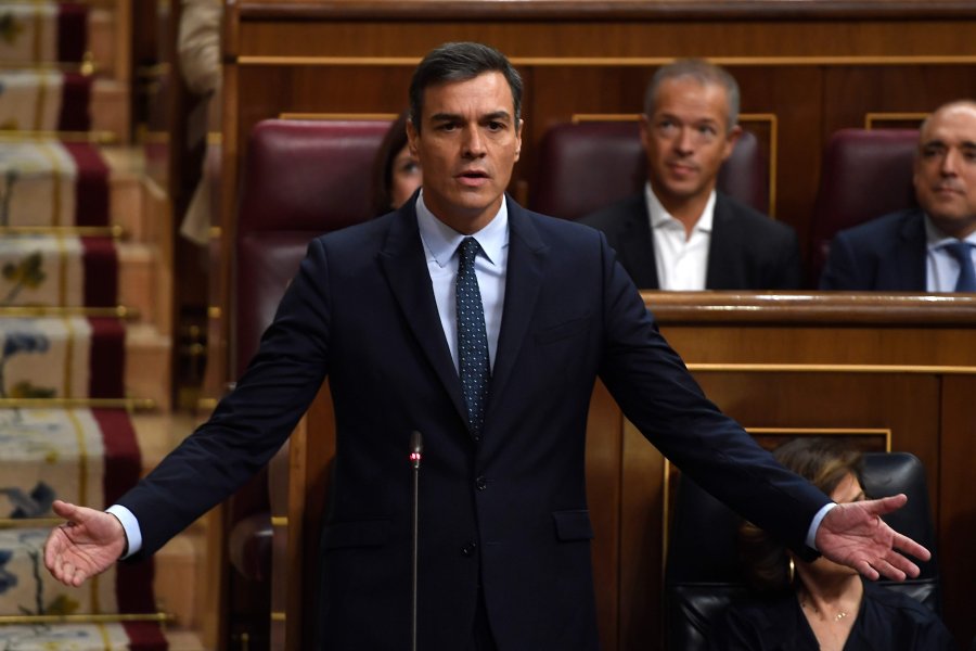 FOTO ARCHIVO PEDRO SANCHEZ. El cuestionado Presidente del gobierno de España.