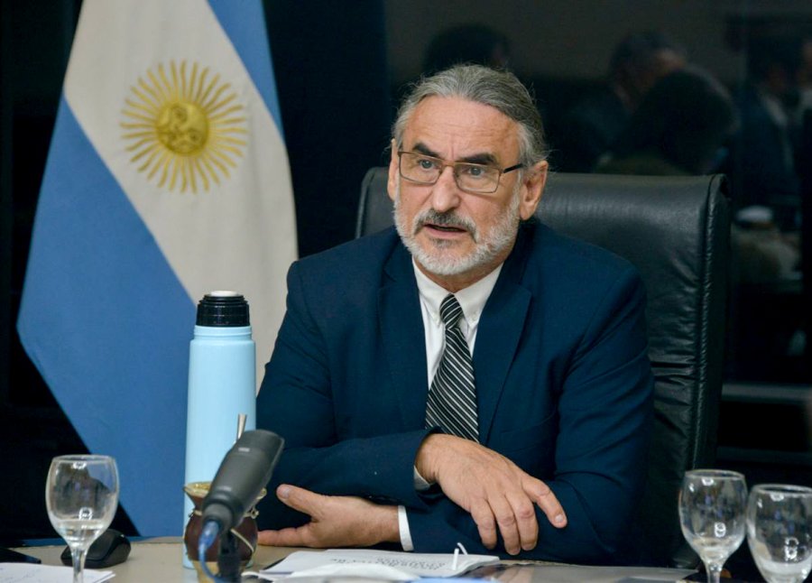 FOTO ARCHIVO LUIS BASTERRA. Respondió consultas de los senadores.