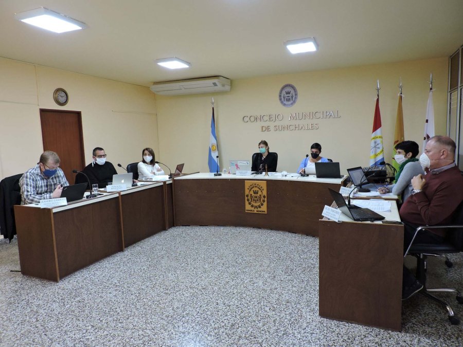 FOTO ARCHIVO// CONCEJO./ El cuerpo Legislativo sunchalense durante la sesi&oacute;n de la semana anterior.