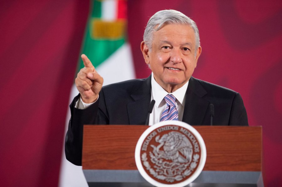FOTO ARCHIVO LOPEZ OBRADOR. Otro de los presidentes negacionista de la pandemia.
