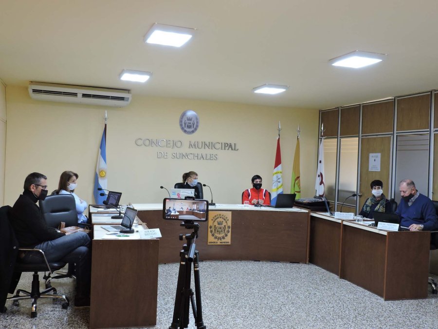 FOTO PRENSA CONCEJO// SESION ORDINARIA./Los ediles durante las deliberaciones del jueves.
