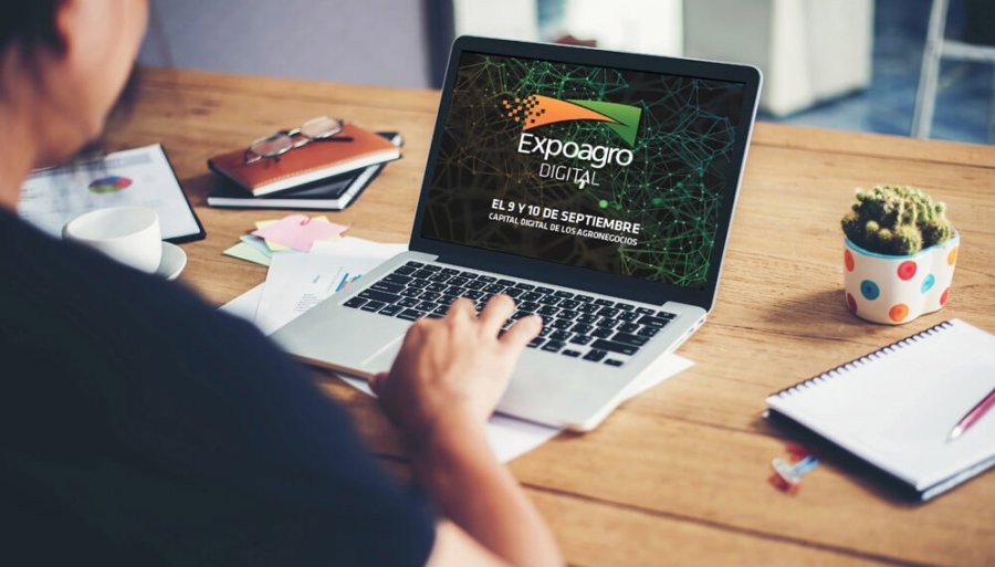 IMAGEN INTERNET EXPOAGRO. El desafío de reinventarse en épocas de aislamiento.