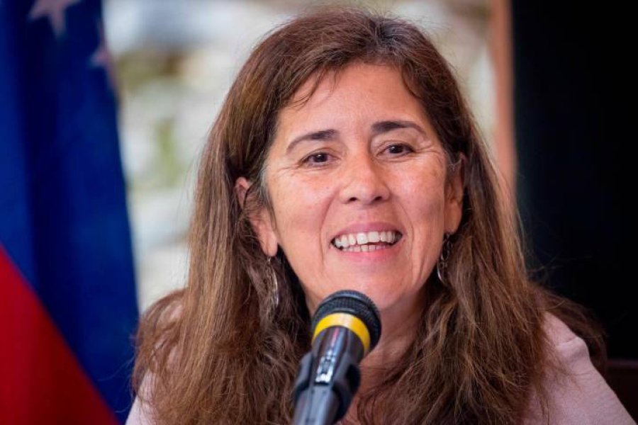 FOTO AFP EMBAJADORA. La portuguesa Isabel Brilhante.