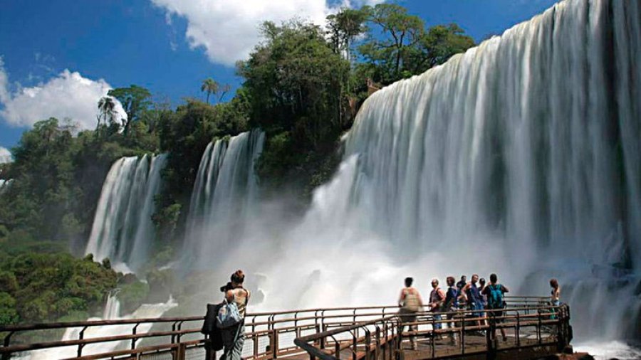 FOTO INFOBAE// CATARATAS DEL IGUAZU // Soberbia imagen que podr&aacute; volverse a disfrutar.