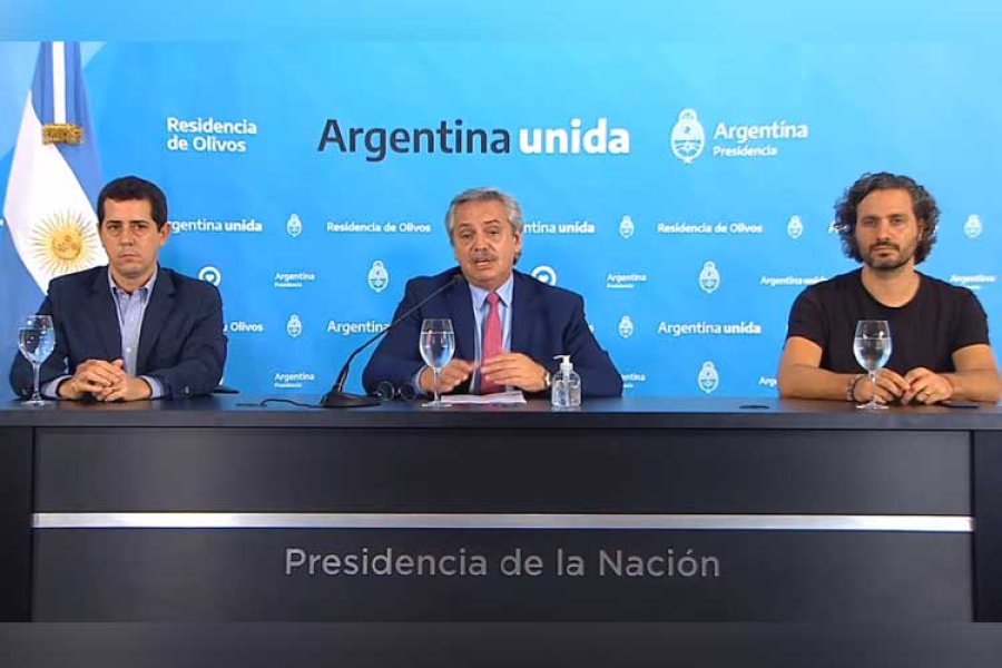 FOTO INTERNET 60 MEDIDAS. De Pedro, Fernández y Cafiero trabajan en ambicioso plan.