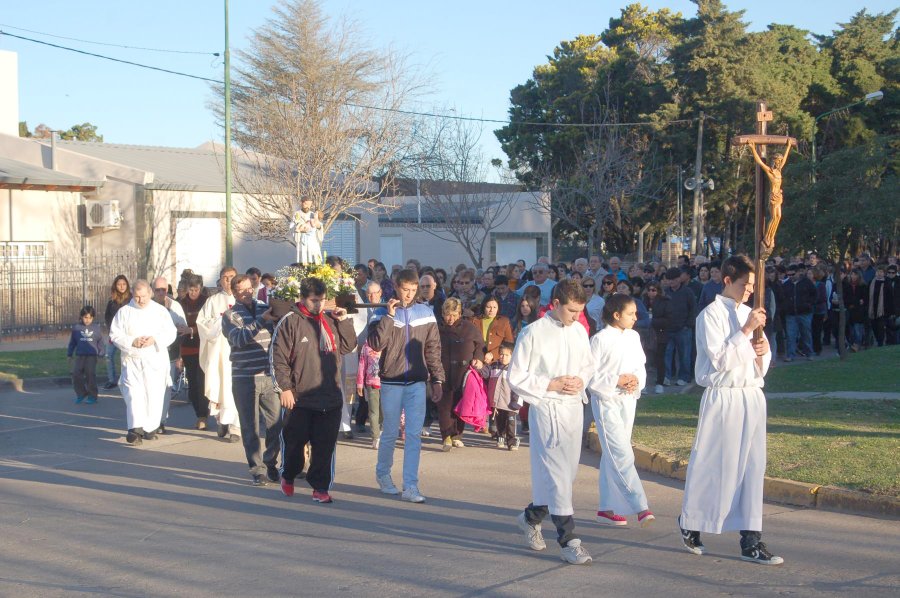 FOTO ARCHIVO// PROCESION// Tradicional demostraci&oacute;n de fe que este a&ntilde;o, por la pandemia, no se llevar&aacute; a cabo.