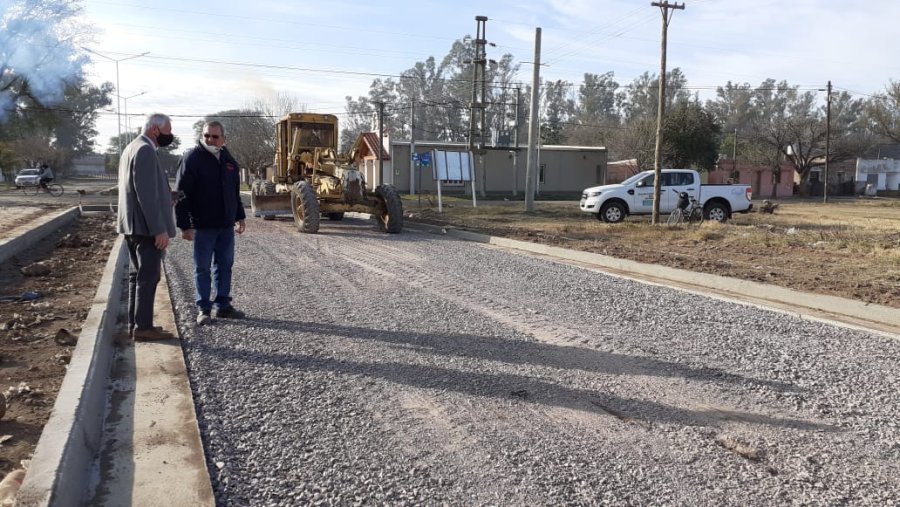FOTO PRENSA MUNICIPALIDAD // MATERIAL P&Eacute;TREO./ Los trabajos fueron iniciados ayer por la ma&ntilde;ana.