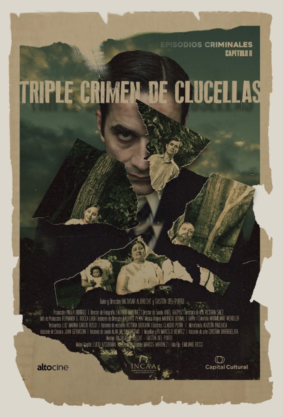 FOTO EPISODIOS CRIMINALES PORTADA. El documental sobre el triple crimen de Estaci&oacute;n Clucellas, que se estrena el viernes.