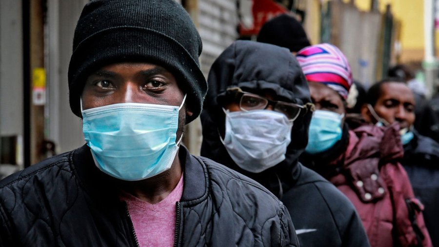 FOTO UPI AFROAMERICANOS. Una de las comunidades afectadas por el Covid-19.