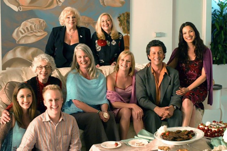 FOTO TELESHOW// ELENCO// Quienes dieron vida a La Ni&ntilde;era en un encuentro en 2004.