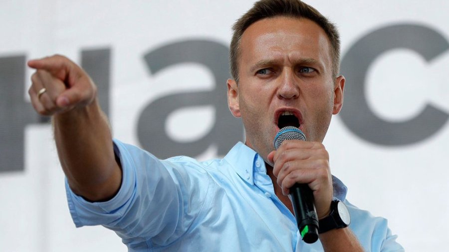 FOTO TELAM ALEXEI NAVALNY. Se enferm&oacute; el jueves pasado en un vuelo a Mosc&uacute; y fue trasladado a Alemania donde est&aacute; hospitalizado.