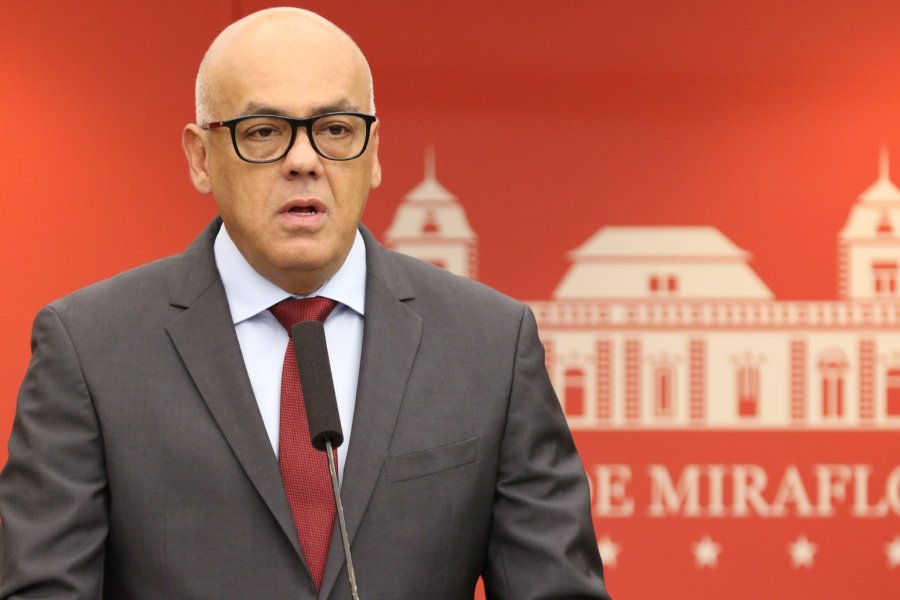 FOTO AFP ANUNCIO. Lo realiz&oacute; el ministro Jorge Rodr&iacute;guez.