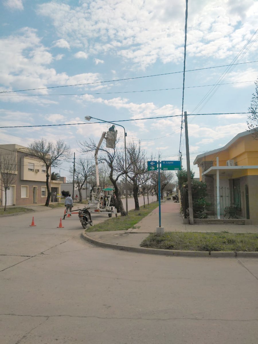 FOTO PRENSA MUNICIPALIDAD// TRABAJOS// Est&aacute;n llev&aacute;ndose a cabo en calle Zavaleta.