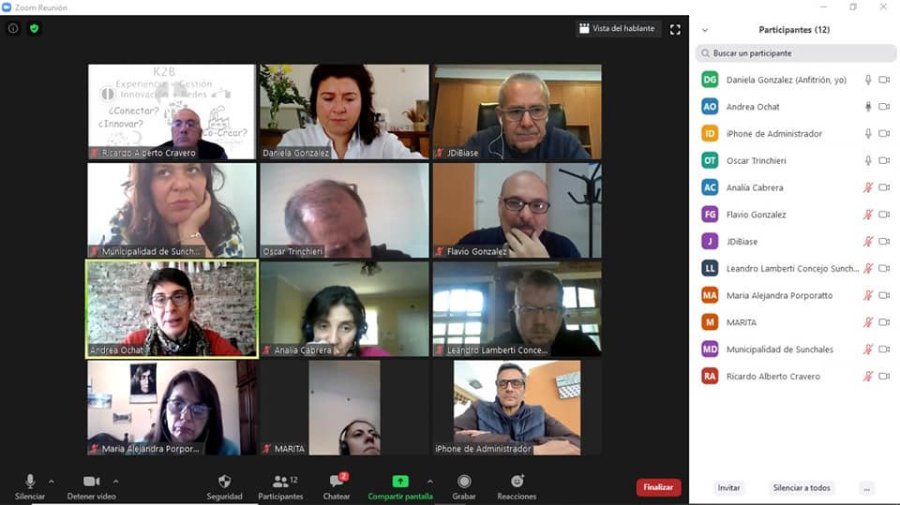 FOTO PRENSA CONCEJO// VIDEOCONFERENCIA. Se llev&oacute; a cabo recientemente para informar a los ediles.