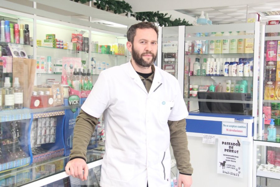 FOTO J BARRERA// LEANDRO LEIGGENER// Analiz&oacute; el rol del C&iacute;rculo de Farmac&eacute;uticos, instituci&oacute;n que preside. FARMAC&Eacute;UTICOS// Leiggener expres&oacute; un reconocimiento a todos los farmac&eacute;uticos.