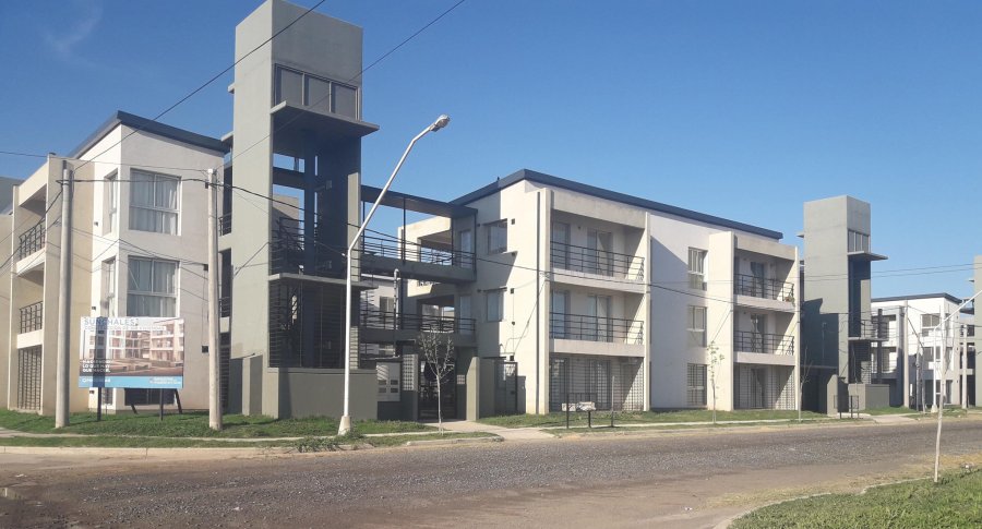COMPLEJO// Los departamentos ejecutados en el barrio Moreno.