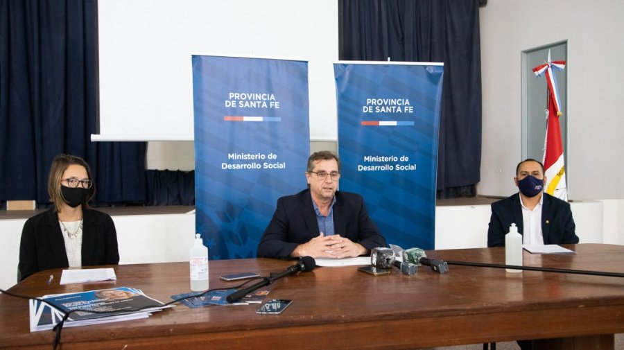 FOTO GSF MINISTERIO DE DESARROLLO SOCIAL. Convoc&oacute; a una conferencia de prensa para conmemorar el D&iacute;a Internacional de las Persona Mayores.