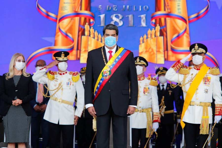 FOTO AFP NICOLAS MADURO. Quiere disolver la Asamblea Nacional Constituyente.