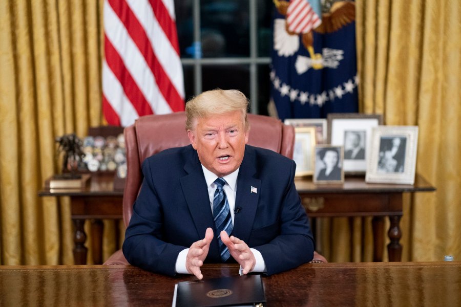 FOTO AFP DONALD TRUMP. En busca de su reelecci&oacute;n.