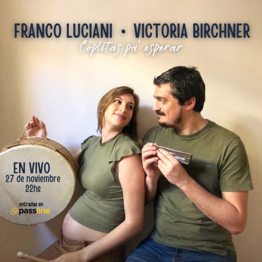 ARTISTAS. La rafaelinan Victoria Birchner y el rosarino, Franco Luciani, unieron sus talentos en una propuesta que conoceremos el 27.