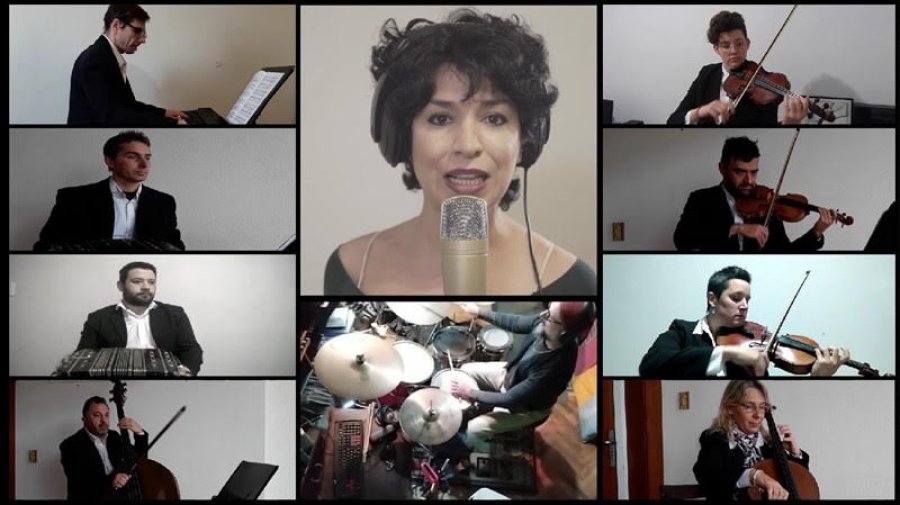 FOTO CP// ENCUENTRO CON LA ORQUESTA// Hoy podr&aacute; apreciarse el quinto video.