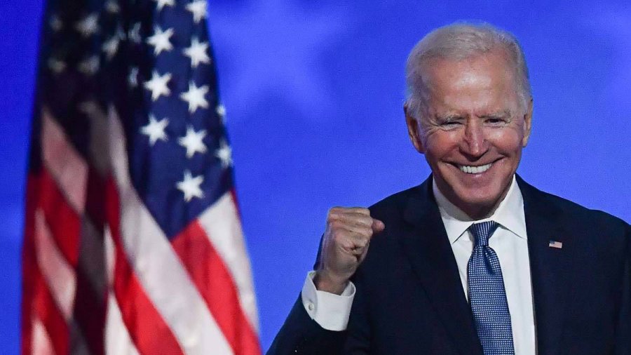 FOTO NA JOE BIDEN. Se proclam&oacute; presidente de Estados Unidos.