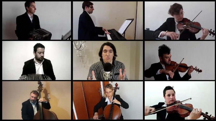 FOTO CP// ENCUENTRO CON LA ORQUESTA// Ma&ntilde;ana ser&aacute; difundido el &uacute;ltimo v&iacute;deo del ciclo.