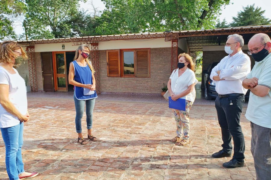 FOTO PRENSA AC// APORTE. El establecimiento rural volver&aacute; a contar con conexi&oacute;n de internet.