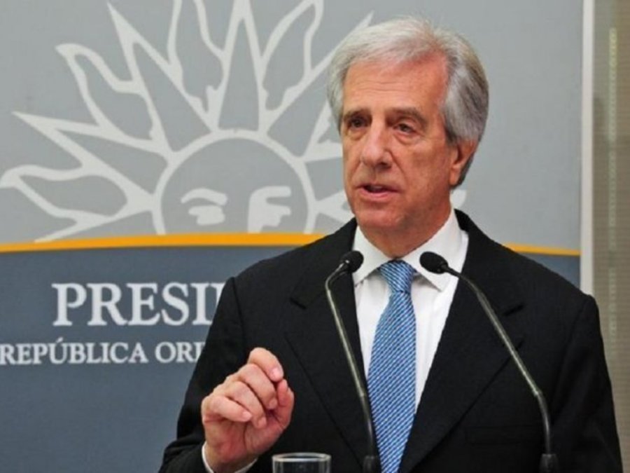 FOTO AFP TABARE VAZQUEZ. El ex presidente de Uruguay.