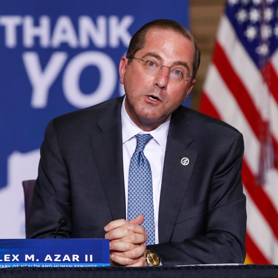 FOTO AFP ALEX AZAR. El secretario de Salud de los EE.UU.