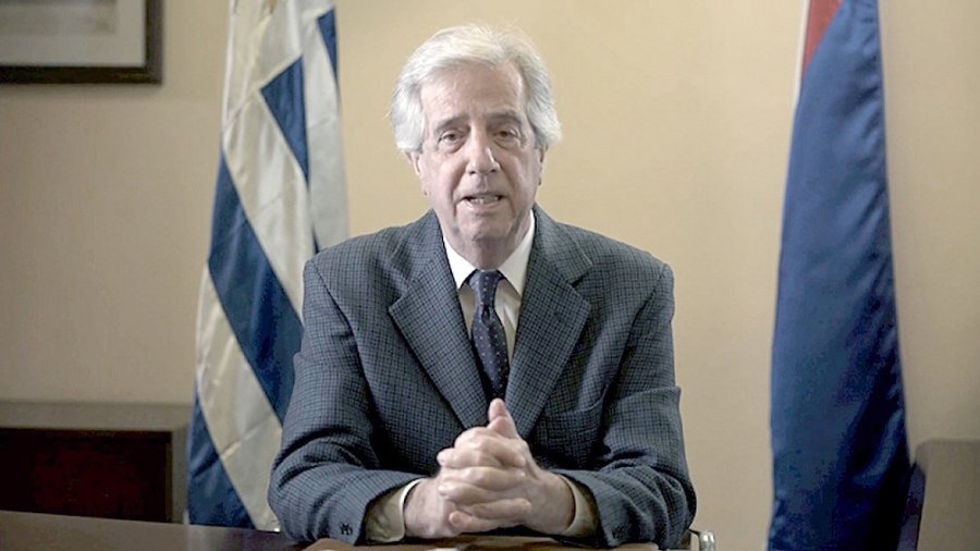 FOTO ARCHIVO TABARE VAZQUEZ. Pol&iacute;ticos de la regi&oacute;n y el mundo destacaron la figura de Tabar&eacute; V&aacute;zquez.