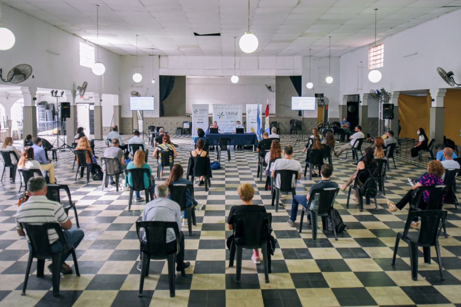 FOTO COMUNICACI&Oacute;N UNRAF// ASAMBLEA. El c&oacute;nclave tuvo lugar el pasado mi&eacute;rcoles en el club Independiente respetando el protocolo vigente.