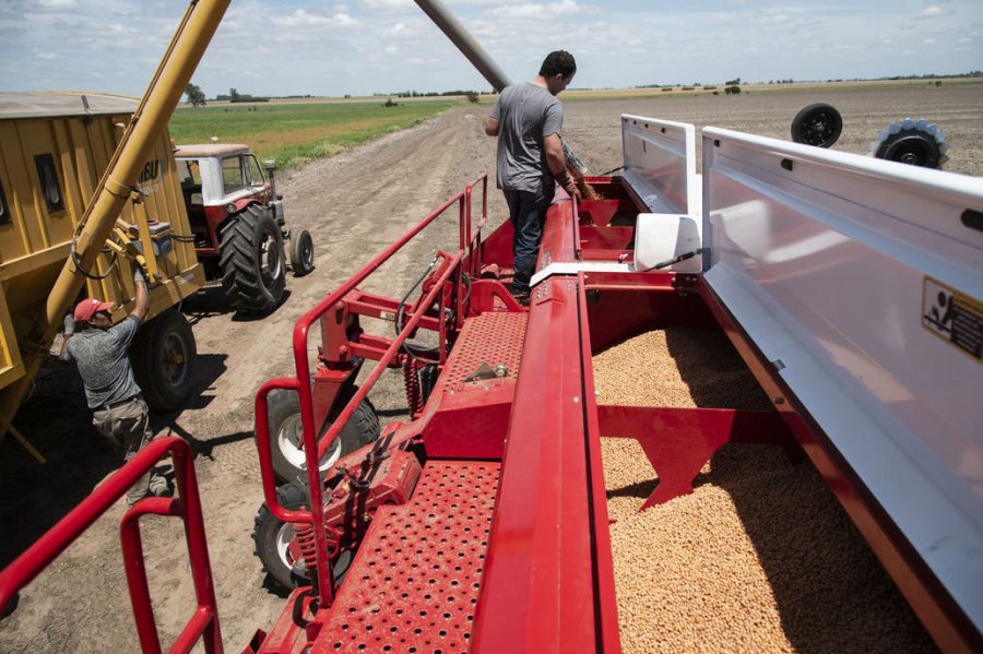 FOTO INTERNET MAQUINARIA AGRICOLA. La capacidad de uso instalada superó el 80%.