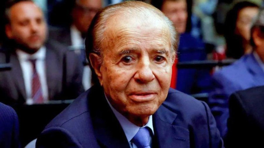 FOTO ARCHIVO. CARLOS MENEM.  Es delicado su estado de salud.