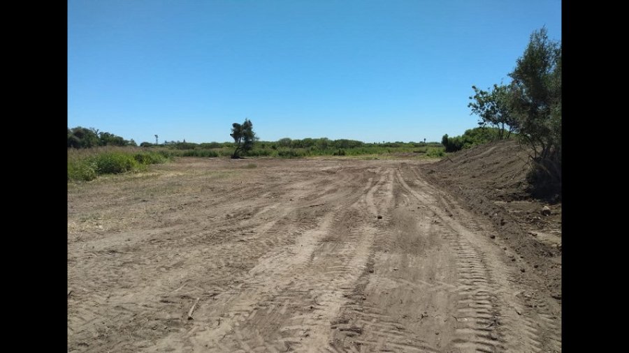 FOTO COMUNICACI&Oacute;N// PARQUE. Vista de los primeros pasos para  ejecutar el nuevo espacio verde.